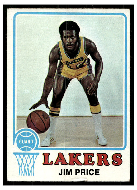 1973 Topps Basketball Jim Price #38 VG front of card