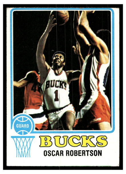 1973 Topps Basketball Oscar Robertson #70 VG front of card