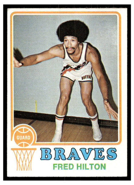1973 Topps Basketball Fred Hilton #36 VG front of card