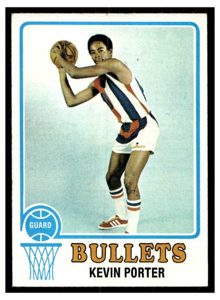 1973 Topps Basketball Kevin Porter #53 VG front of card