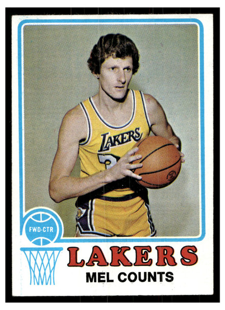 1973 Topps Basketball Mel Counts #151 Base VG front of card