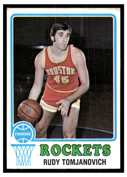1973 Topps Basketball Rudy Tomjanovich #145 Base VG front of card