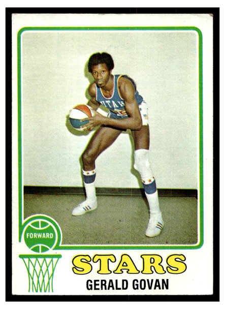 1973 Topps Basketball Gerald Govan #233 Base VG front of card