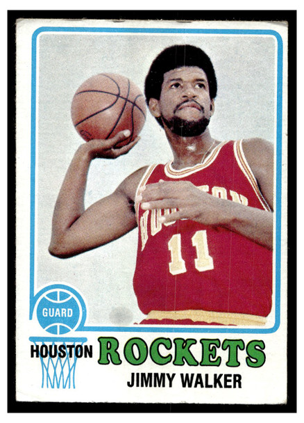 1973 Topps Basketball Jimmy Walker #61 Base VG — Example A front of card