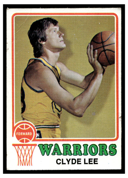1973 Topps Basketball Clyde Lee #143 Base VG — Example A front of card
