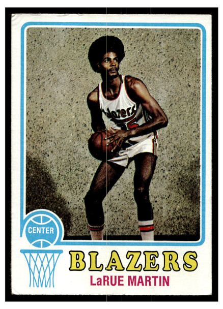 1973 Topps Basketball LaRue Martin #89 Base VG front of card