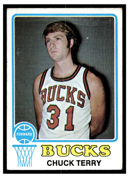 1973 Topps Basketball Chuck Terry #172 Base VG front of card