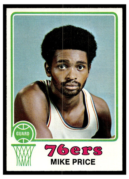 1973 Topps Basketball Mike Price #51 Base VG front of card