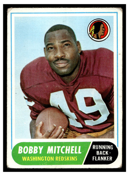 1968 Topps Football Bobby Mitchell #35 VG front of card