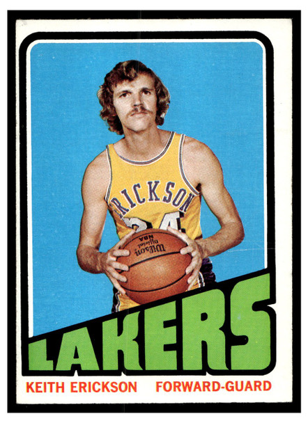 1972-73 Topps Basketball Keith Erickson #140 VG-EX front of card