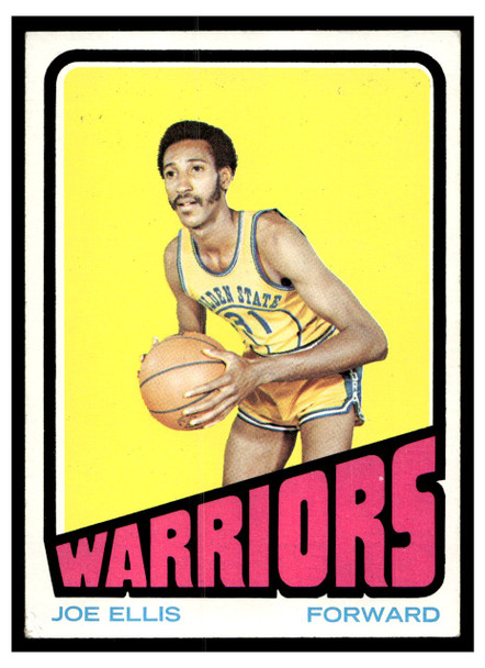 1972-73 Topps Basketball Joe Ellis #14 VG front of card