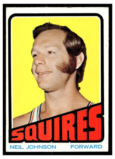 1972-73 Topps Basketball Neil Johnson #222 Low Grade front of card