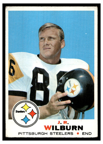 1969 Topps Football J. R. Wilburn #259 Good front of card