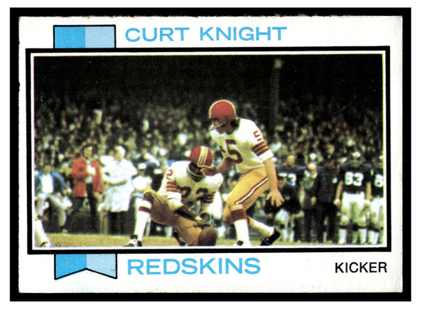 1973 Topps Football Curt Knight #397 Low Grade front of card