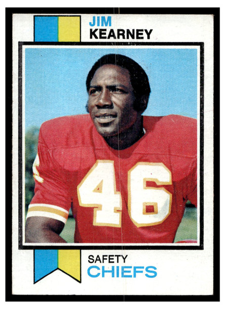 1973 Topps Football Jim Kearney #32 Low Grade — Example A front of card