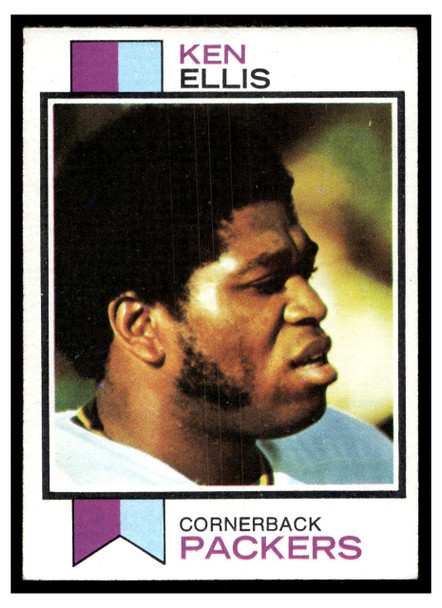 1973 Topps Football Ken Ellis #340 Low Grade front of card