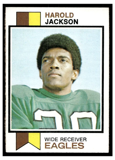 1973 Topps Football Harold Jackson #230 Low Grade front of card