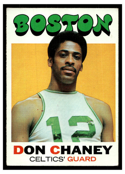 1971 Topps Basketball Don Chaney #82 Low Grade front of card