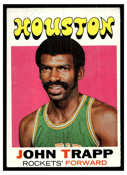 1971 Topps Basketball John Trapp #68 Low Grade front of card