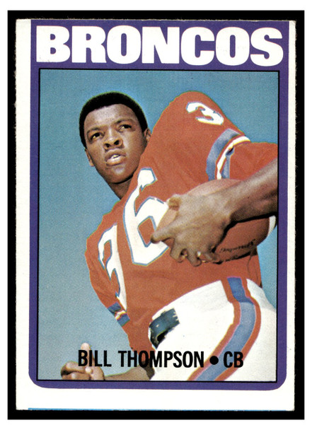 1972 Topps Bill Thompson #24 Low Grade front of card