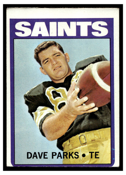 1972 Topps Dave Parks #14 Low Grade front of card