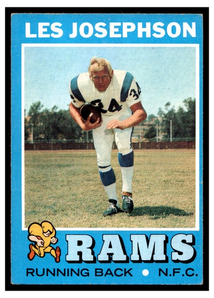 1971 Topps Les Josephson #181 Low Grade front of card