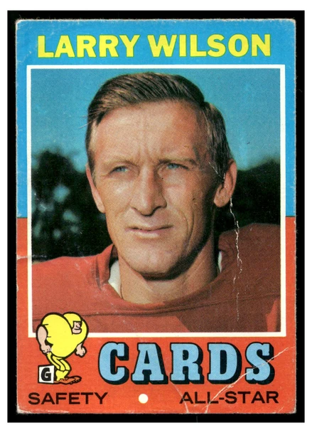 1971 Topps Larry Wilson #20 HOF Low Grade front of card