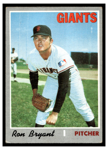 1970 Topps Ron Bryant #433 Rookie Card Good front of card