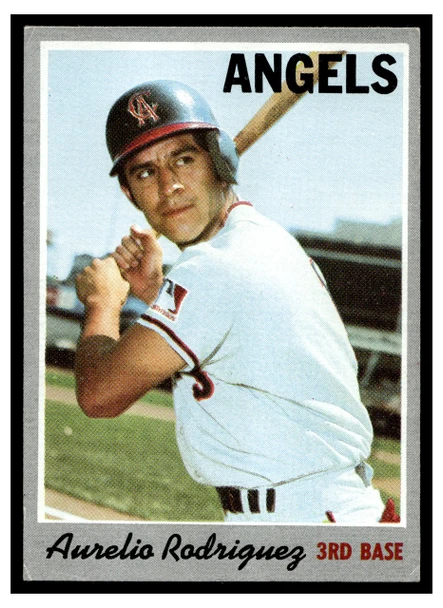 1970 Topps Aurelio Rodriguez #228 Low Grade front of card