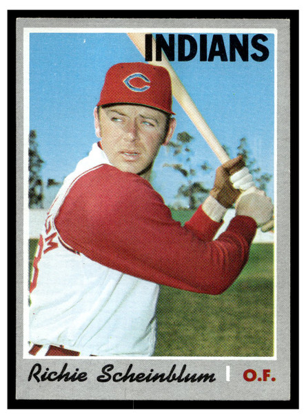 1970 Topps Richie Scheinblum #161 Low Grade front of card