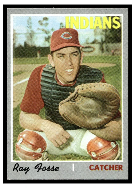 1970 Topps Ray Fosse #184 Low Grade front of card