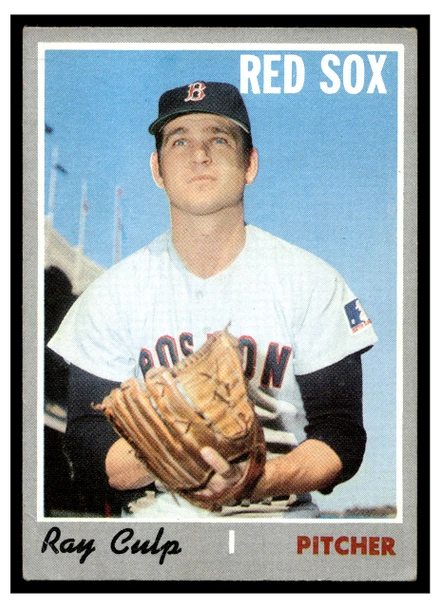 1970 Topps Ray Culp #144 Low Grade - Creases front of card