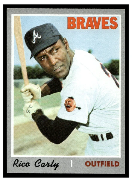 1970 Topps Rico Carty #145 Low Grade front of card