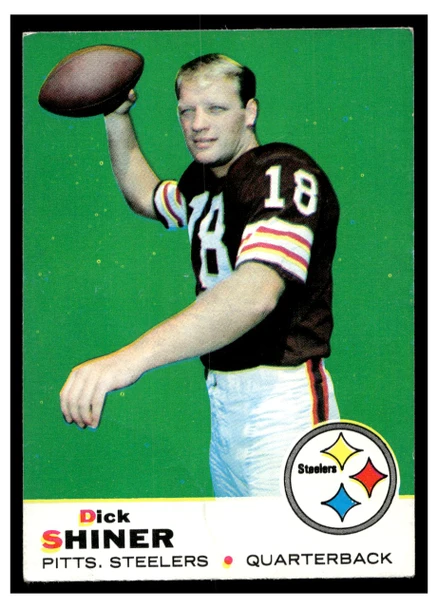 1969 Topps Dick Shiner #64 Rookie Card Low Grade — Example A front of card