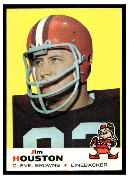 1969 Topps Jim Houston #121 Low Grade front of card