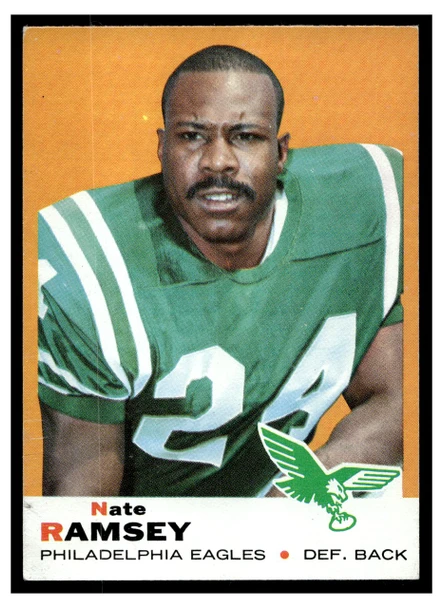 1969 Topps Nate Ramsey #63 Low Grade - Creases front of card