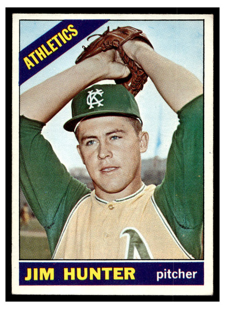 1966 Topps Jim Hunter #36 HOF VG front of card