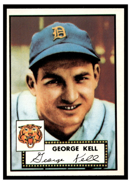 1983 Topps 1952 Reprint Series George Kell #246 HOF VG-EX front of card