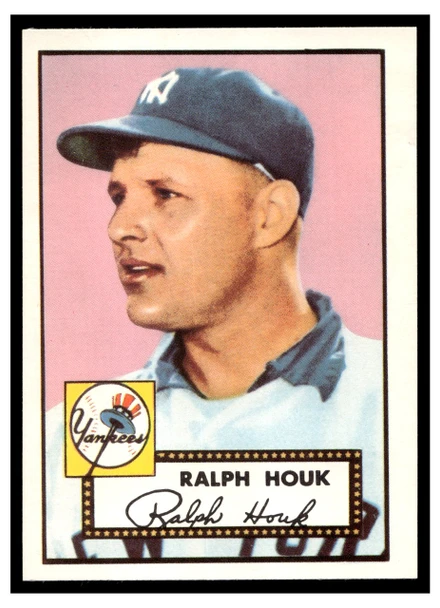 1983 Topps 1952 Reprint Series Ralph Houk #200 VG-EX front of card