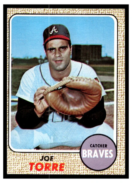 1968 Topps Joe Torre #30 HOF VG-EX front of card