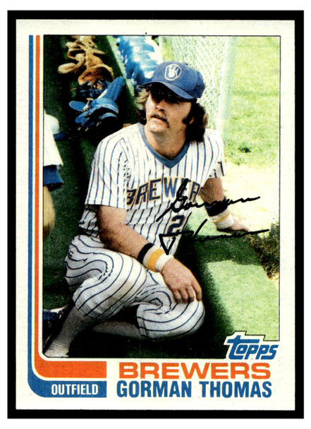 1982 Topps Gorman Thomas #765 VG-EX front of card