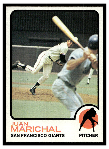 1973 Topps Juan Marichal #480 HOF VG front of card