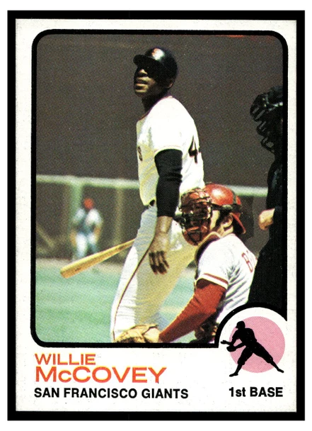 1973 Topps Willie McCovey #410 HOF VG-EX front of card