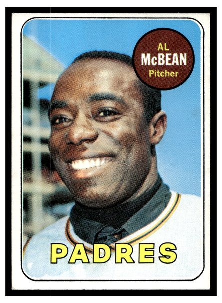 1969 Topps Al McBean #14 Good front of card