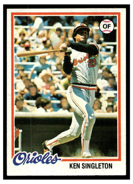 1978 Topps Ken Singleton #65 Good front of card