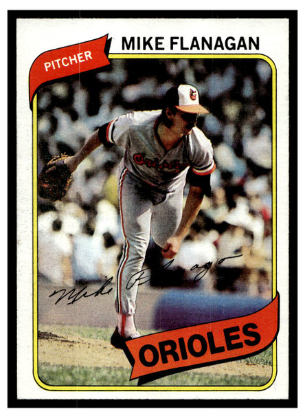 1980 Topps Mike Flanagan #640 Good front of card