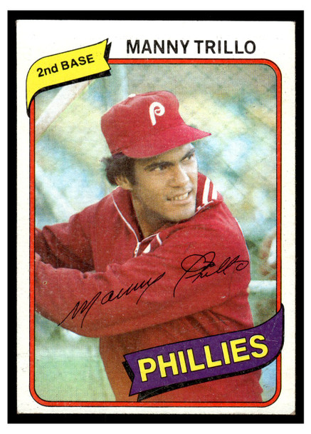 1980 Topps Manny Trillo #90 Good front of card