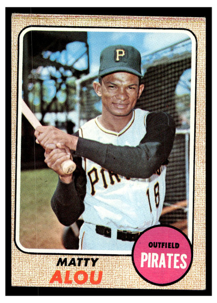 1968 Topps Matty Alou #270 Good front of card