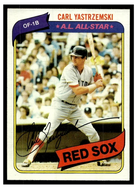 1980 Topps Carl Yastrzemski #720 All-Star HOF Low Grade front of card