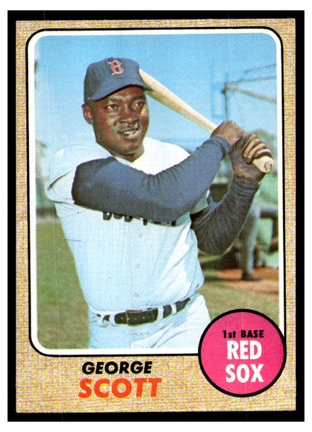 1968 Topps George Scott #233 Low Grade front of card